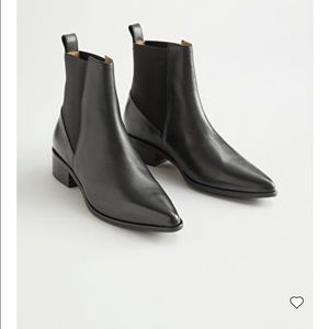 & Other Stories Chelsea Leather Boot